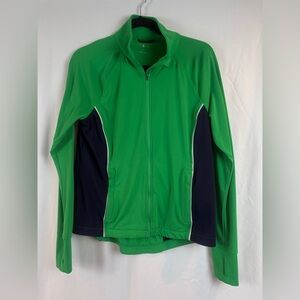 Lou & Grey Green and Black Women's Hoodie